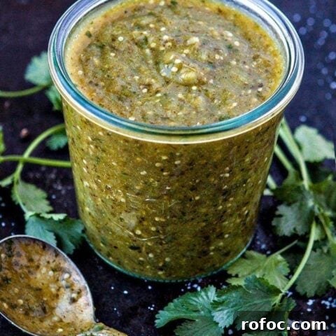 Easy Roasted Salsa Verde