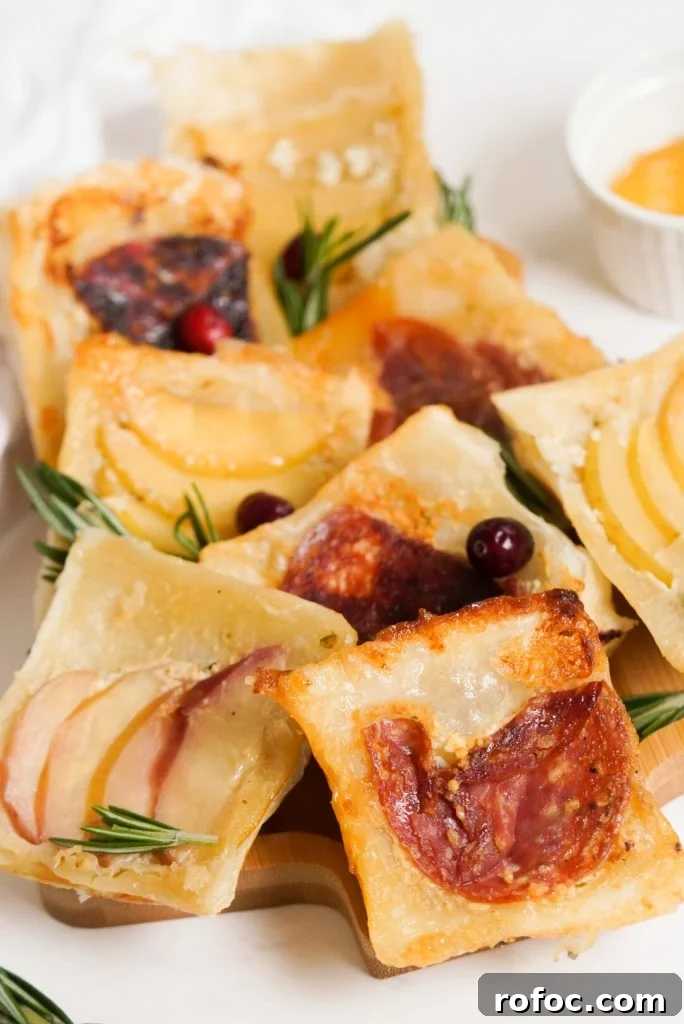 Baked Goat Cheese Tarts: Simple Party Appetizer Recipe 11 goat cheese appetizer puff pastries