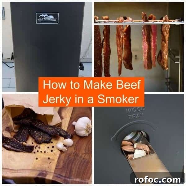 Steakhouse Dry Rub Beef Jerky Recipe 11 Learn how to make beef jerky in a smoker. Great tasting and better than store bought jerky! | Jerkyholic.com