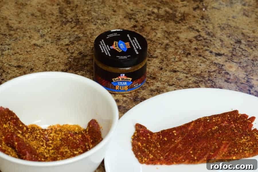 Steakhouse Dry Rub Beef Jerky Recipe 5 Steak Dry Rub Seasoned