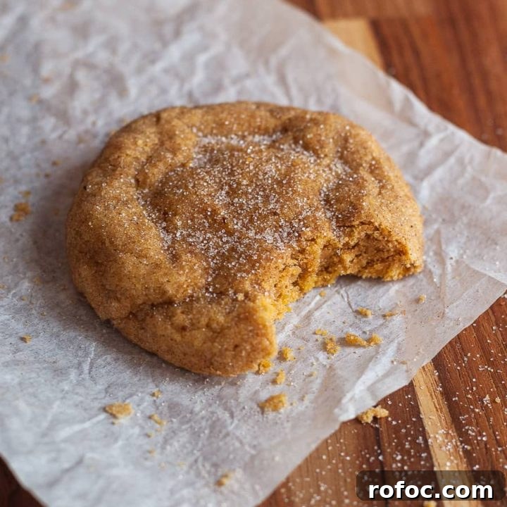 These gluten free Pumpkin snickerdoodles are the perfect fall cookie. Soft and chewy, made with real pumpkin and loaded with fall spices