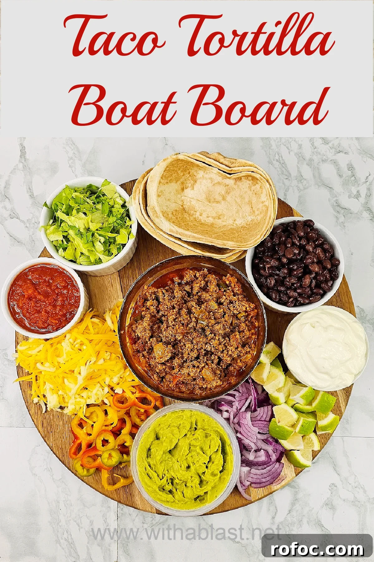 Taco Tortilla Boat Board Taco Tortilla Boat Board