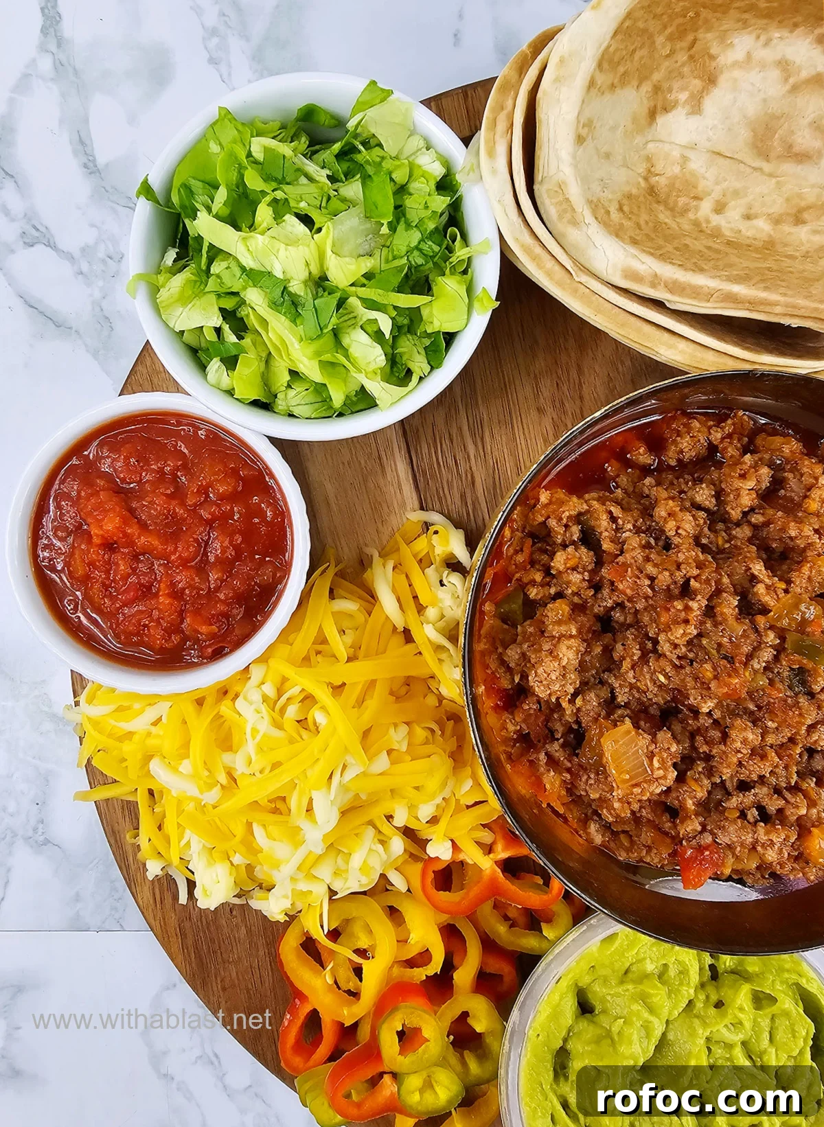 Taco Tortilla Boat Board Taco Tortilla Boat Board
