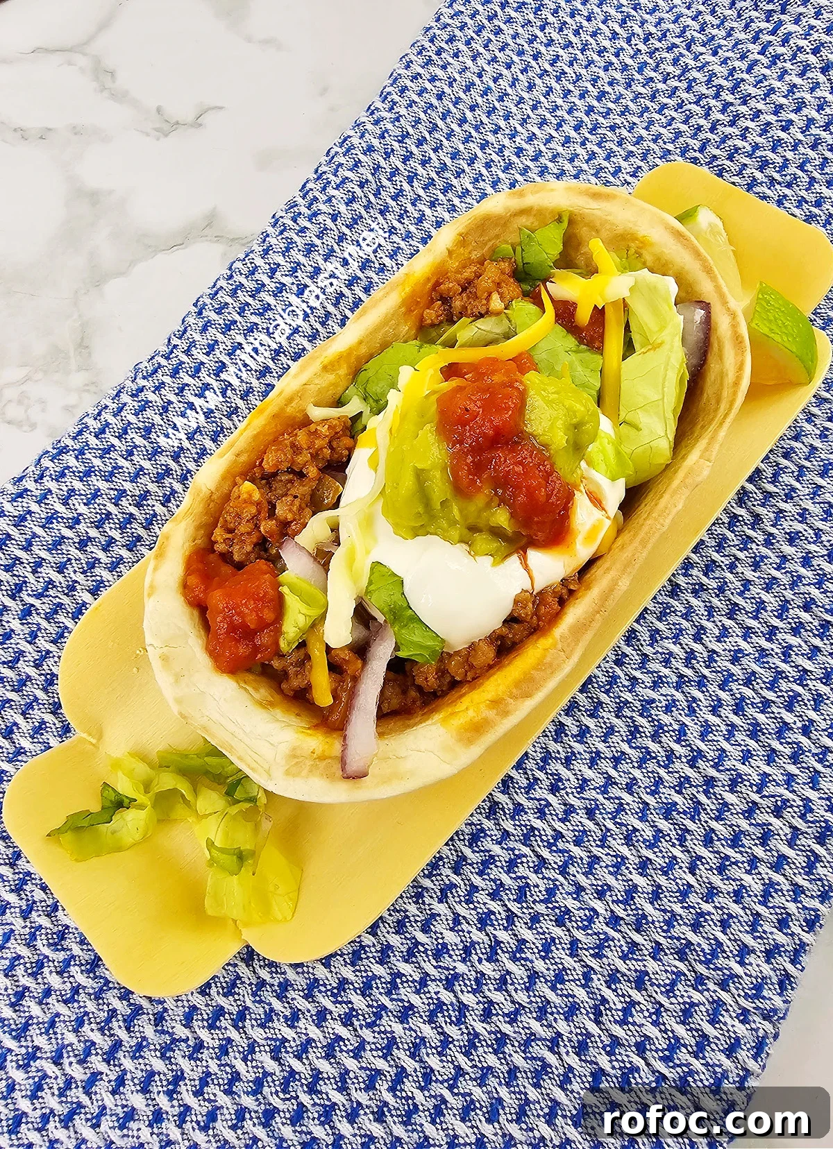 Taco Tortilla Boat Board Taco Tortilla Boat Board