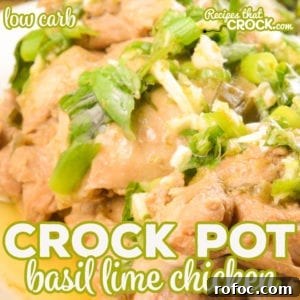 Crock Pot Basil Lime Chicken