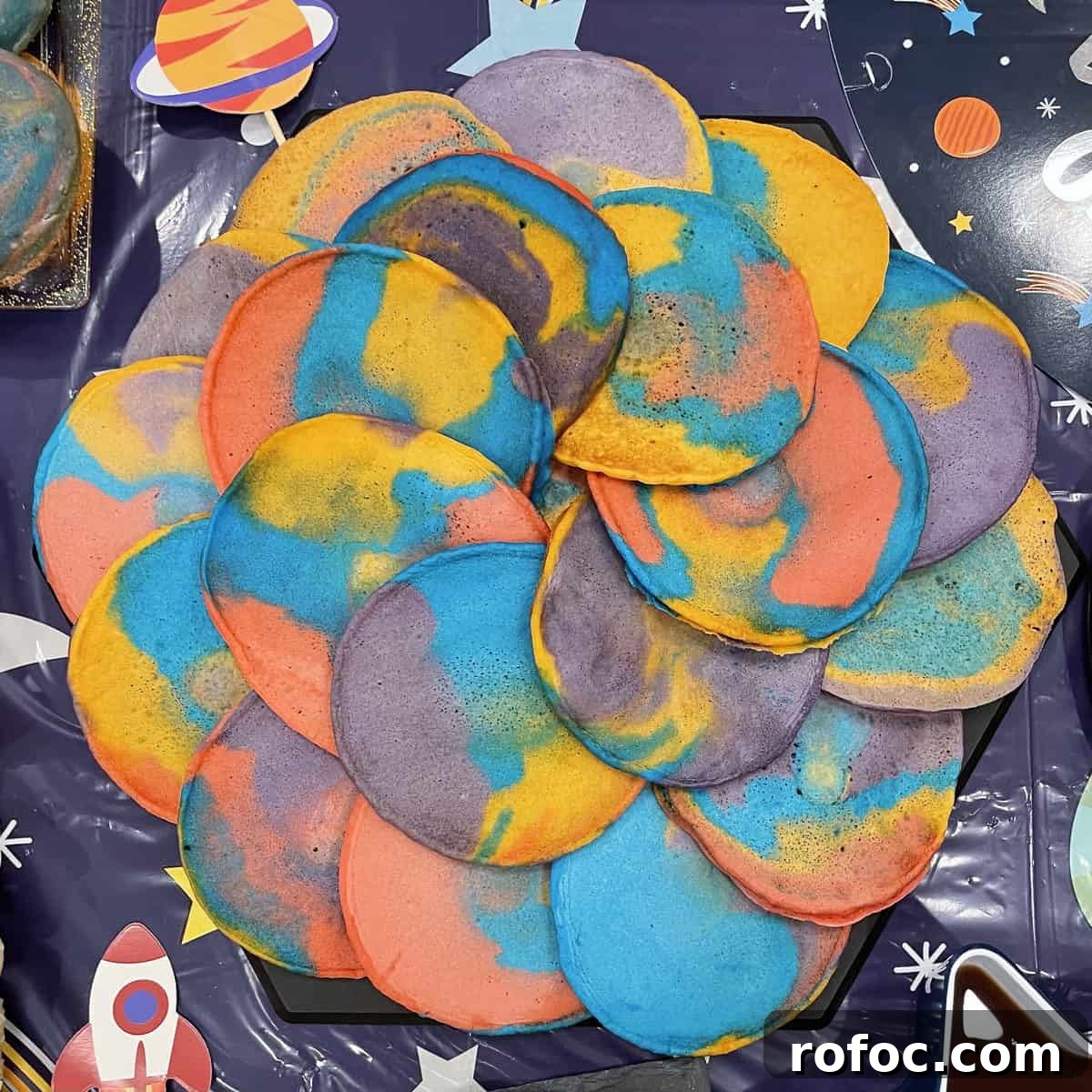 Galaxy pancakes
