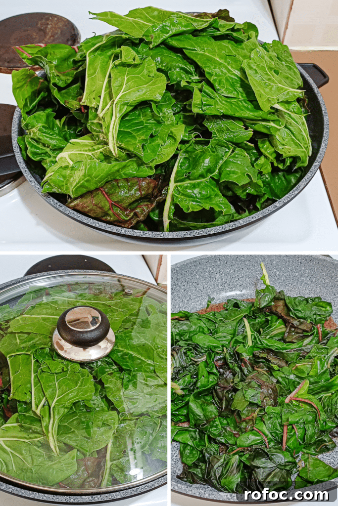 Swiss Chard & Mushroom Pie Recipe: Savory Vegetarian Tart 4 img 1982 3