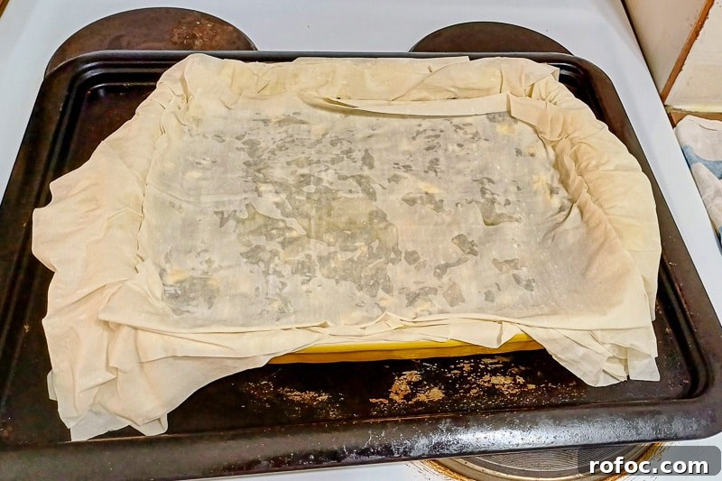 Swiss Chard & Mushroom Pie Recipe: Savory Vegetarian Tart 8 Silverbeet pie step 4