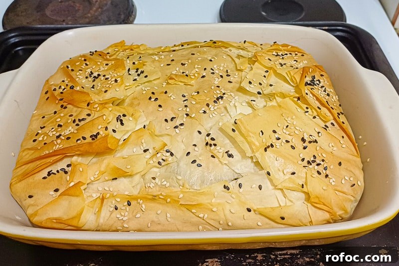 Swiss Chard & Mushroom Pie Recipe: Savory Vegetarian Tart 9 finished Silverbeet pie