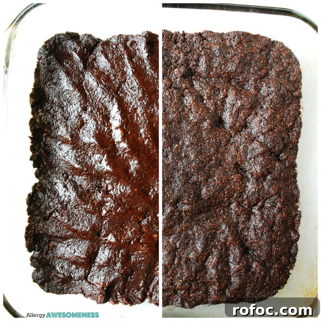 Allergy-Friendly Gluten-Free Vegan Brownies (Dairy & Egg Free) 7 Gluten-free egg-free brownies. Dessert recipe by AllergyAwesomeness.com