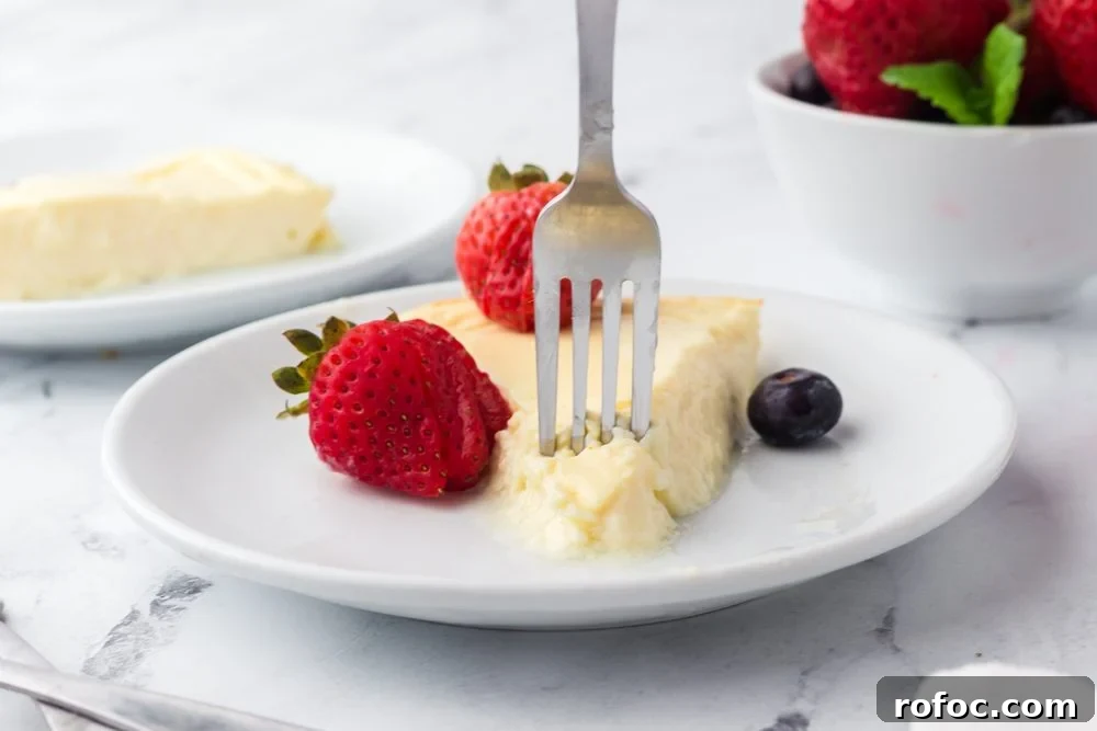 10 Indulgent WeightWatchers Dessert Recipes with Points 5 bite of WW cheesecake with berries