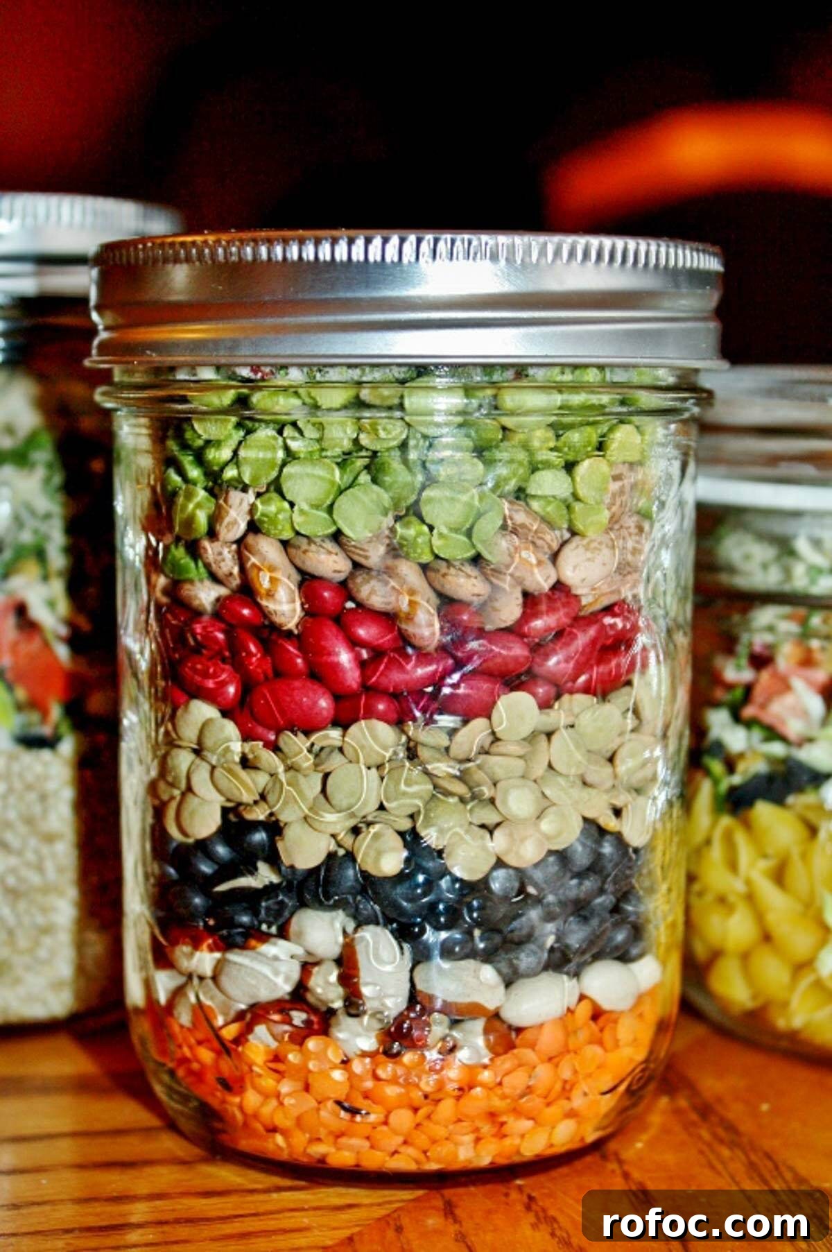 Homemade Bean Soup Mix in a Jar: DIY Kitchen Gift Guide 2 Bean soup mix in a jar
