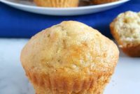 4-Ingredient Banana Muffins from Cake Mix