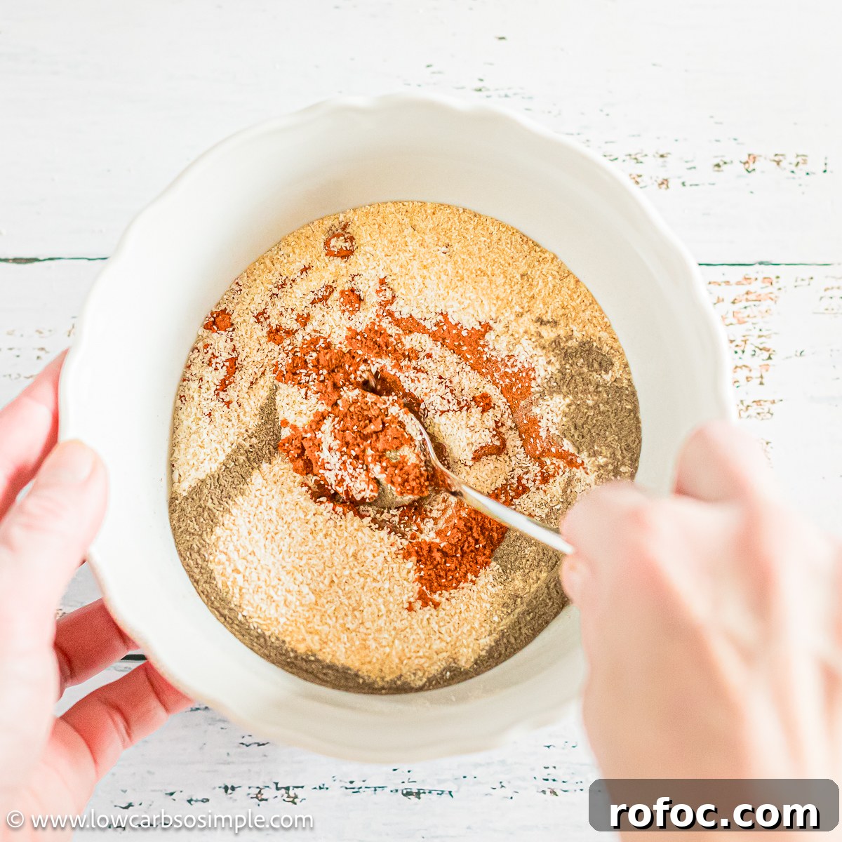 Ultimate Homemade Seasoning Blend for Every Dish 6 Mixing the Spices | Low-Carb, So Simple