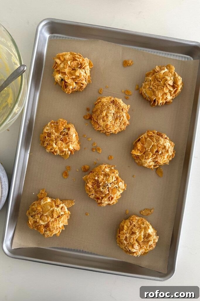Sourdough Cornflake Raisin Cookies Recipe for Crispy Chewy Cookies 7 img 26880 6