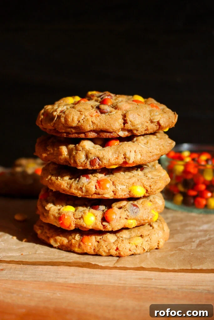 Reese's Peanut Butter Oatmeal Cookie Recipe for Chocolate Lovers 5 img 26886 10