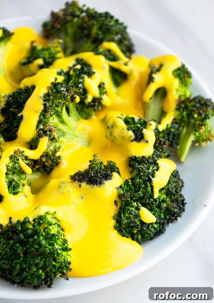 Creamy Broccoli with Cheddar Cheese Sauce Recipe 4 img 2768 3