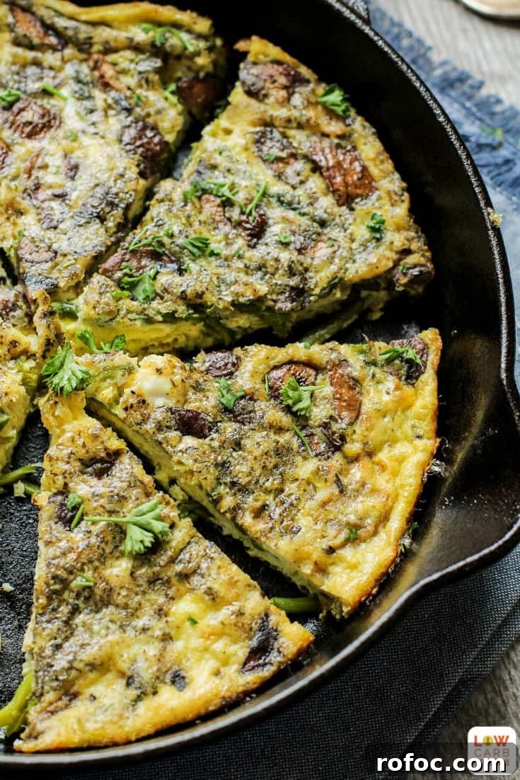 Keto Bacon, Egg & Cheese Breakfast Wreath Recipe 4 Easy Breakfast Frittata with Lemon, Asparagus, and Mushrooms