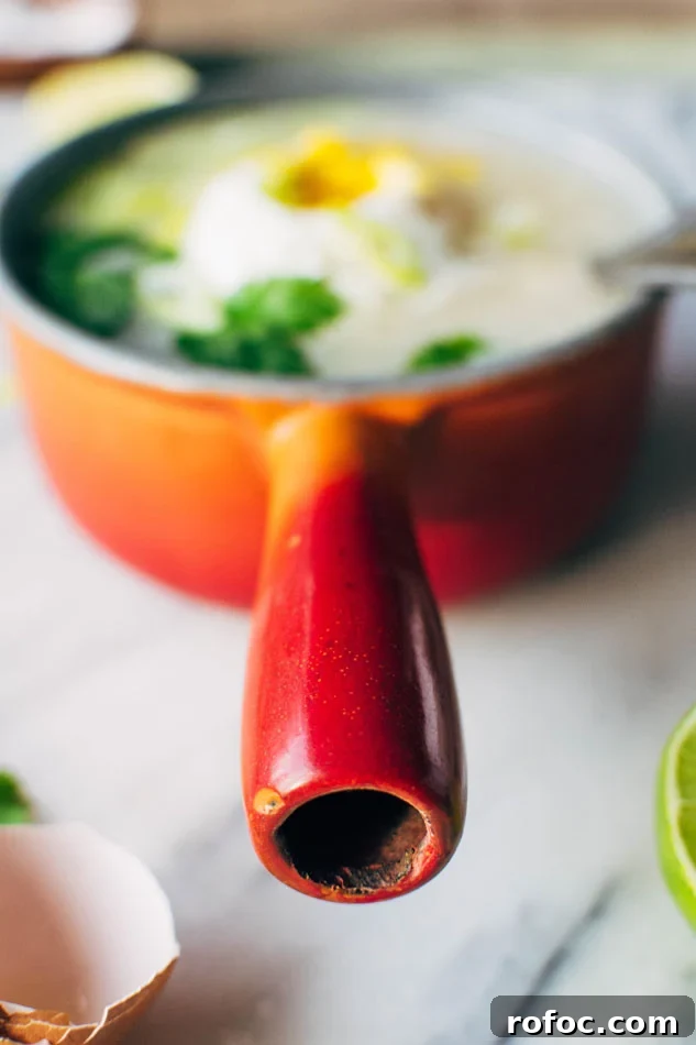 Sipping Broth with Poached Egg — Paleo, Dairy-Free & Vegan Option 9 Simple sipping broth with a poached egg! Your perfect go-to healthy pick-me-up // fridge clean out meal when you need a little extra something in your life. Made with high quality broth, fresh herbs, coconut milk and a poached egg this little pot is gauranteed to having you feeling fine in no time!