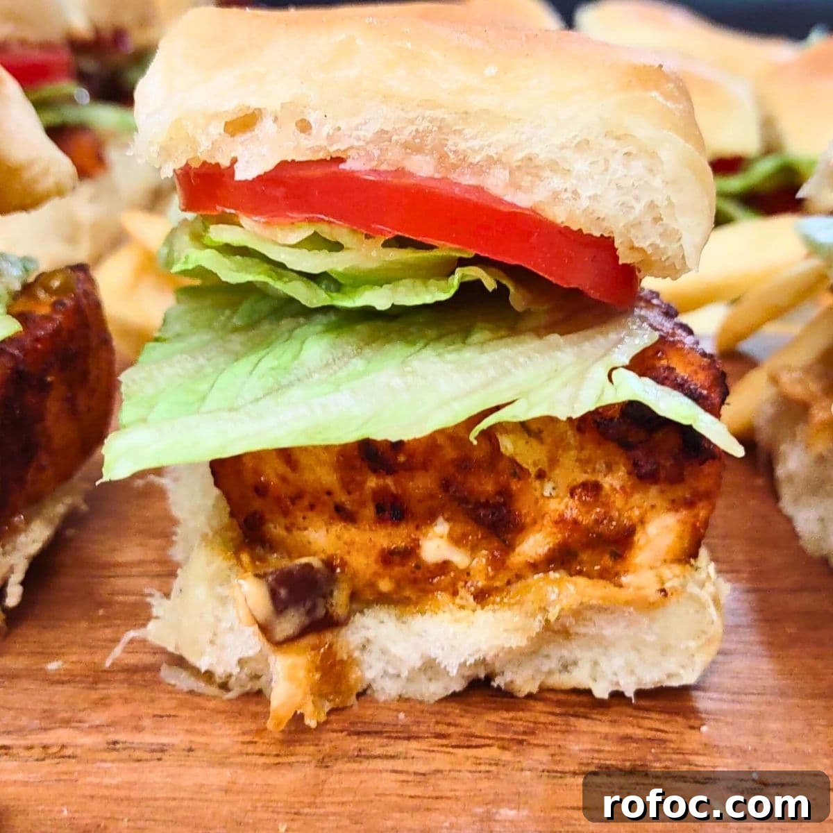 11 Creative Air Fryer Tomato Recipes for Flavorful Meals 14 air fryer salmon sliders on hawaiian rolls dinners done quick featured image