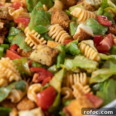 Radiatori Pasta Salad with Fresh Herbs and Lemon Vinaigrette 13 Radiatori Salad on a plate.