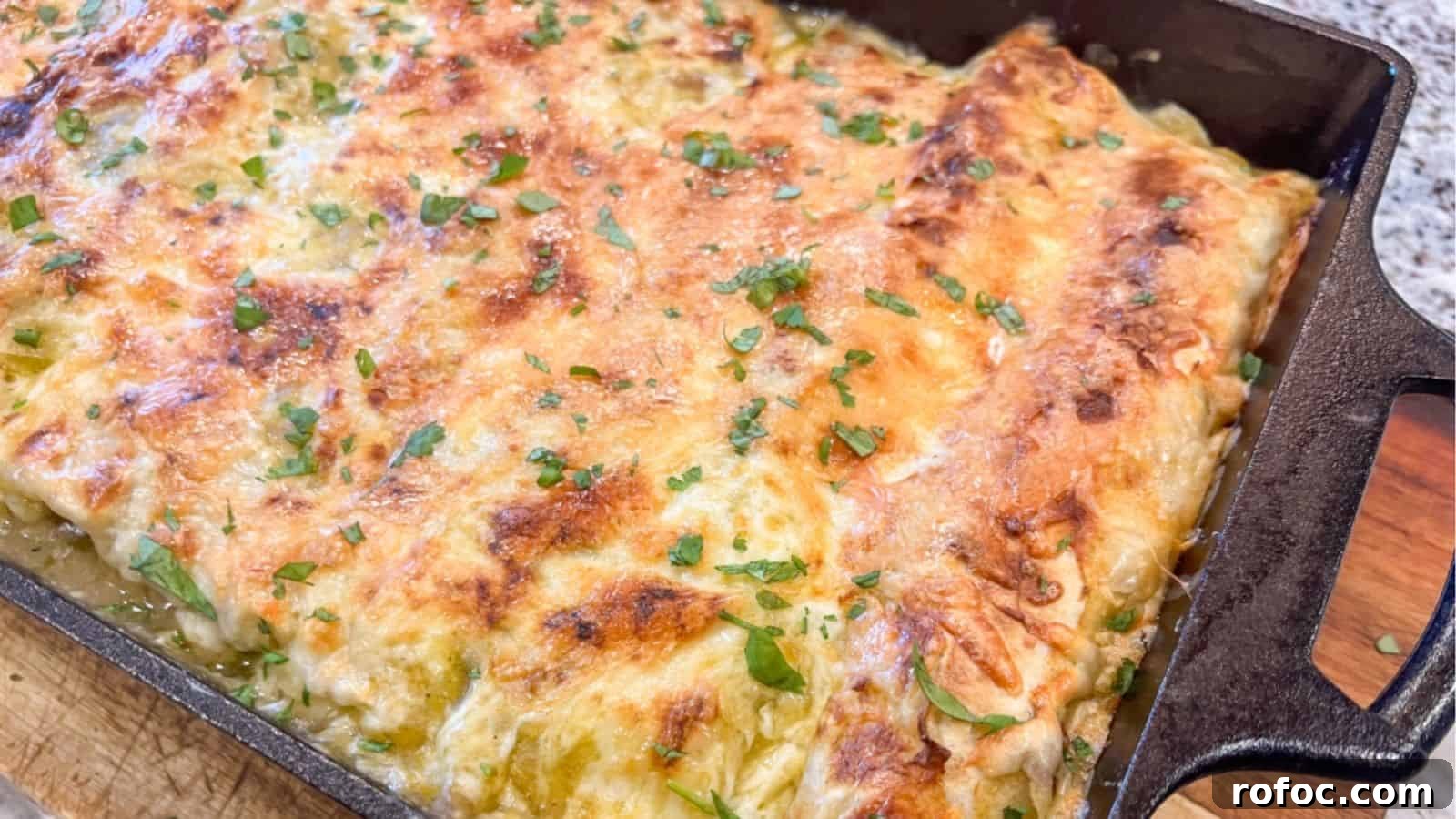 17 Cozy Creamy Chicken Casseroles Your Family Will Devour 10 Creamy Green Chile Chicken Enchiladas