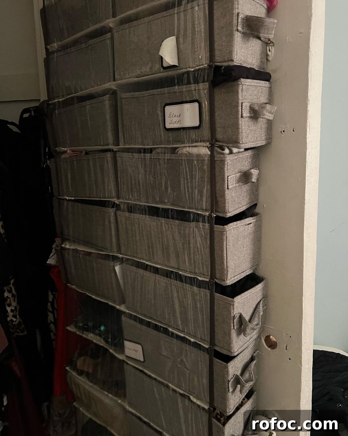 21 Clever Small-Closet Organization Hacks That Really Work 17 Over the Door Organizer