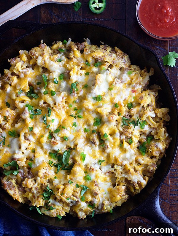 7-Day Family Meal Plan: Weekly Menu Ideas & Grocery List 8 Breakfast Burrito Skillet