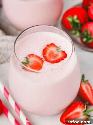 Lassi à La Fraise