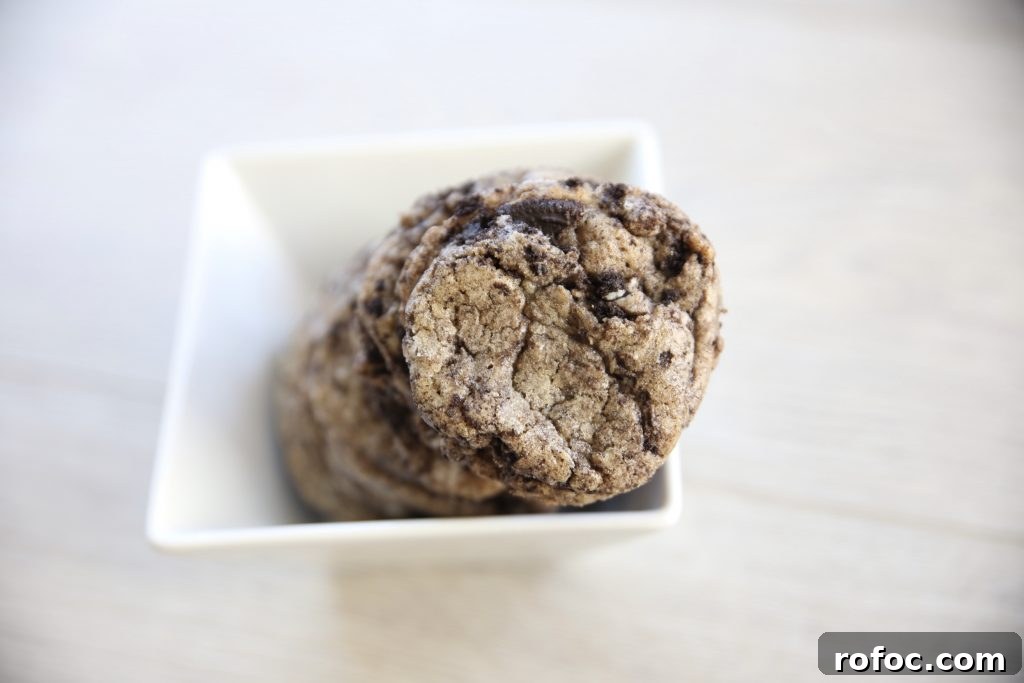 Oreo Chunk Cookies Recipe — Gooey Chocolate Sandwich Cookie Bars 3 img 4121 2