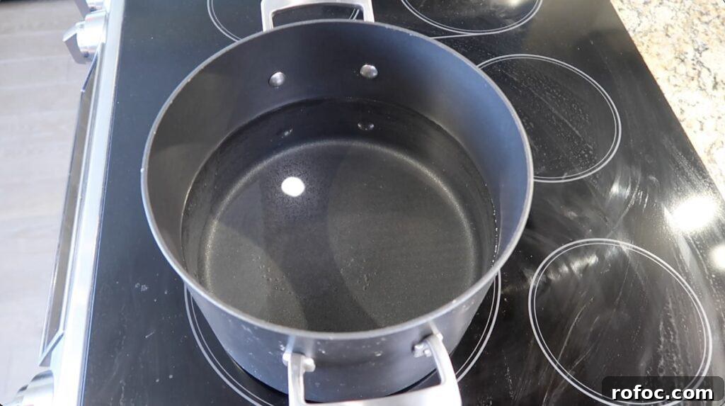 La Scala Pasta Salad Recipe: Classic Italian-Inspired Dish 3 Pot of water on stove