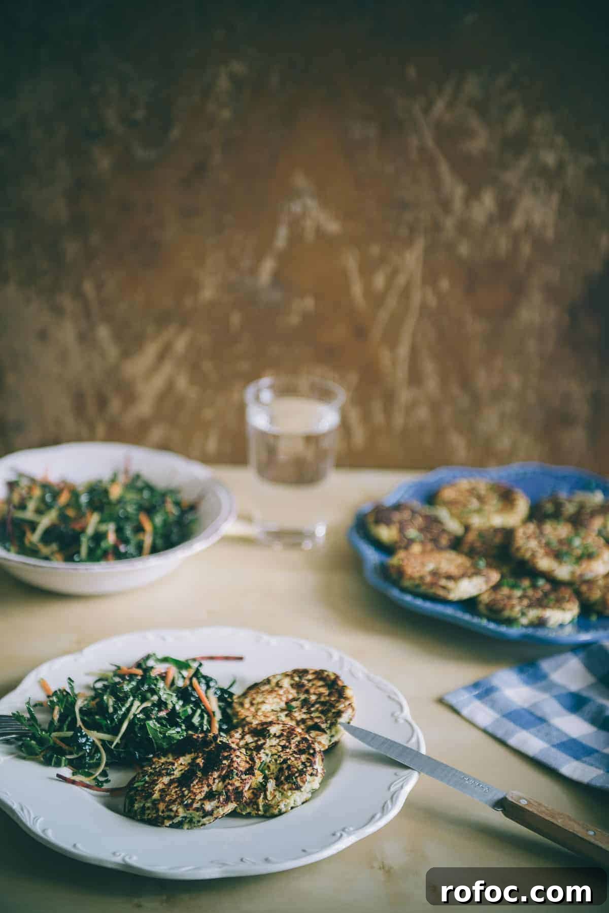 cauliflower and feta fritters recipe