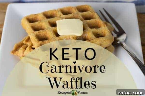 Savory Keto Carnivore Waffles for Low-Carb Brunch 2 Keto Carnivore Meat Waffles