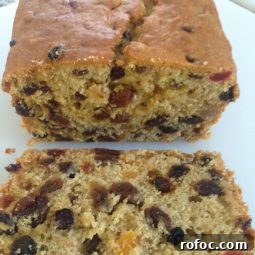 Freda’s apple & fruit loaf