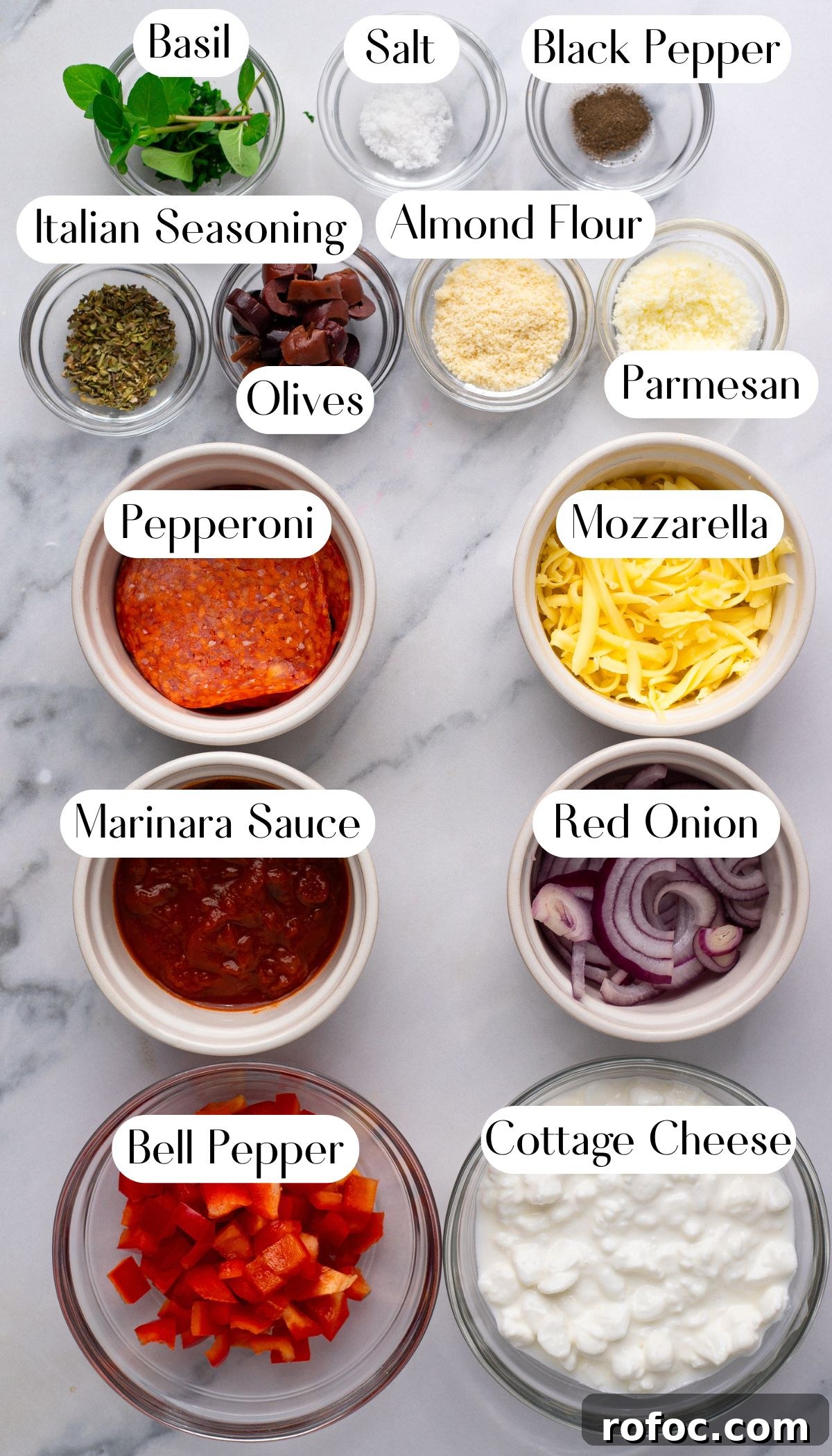 High-Protein Cottage Cheese Pizza Bowl Recipe 4 Savory Cottage Cheese Pizza Bowl