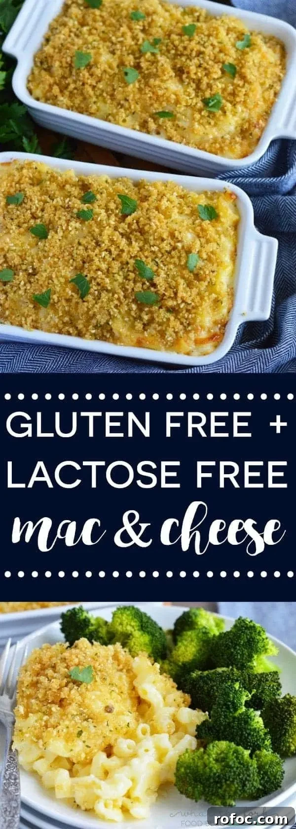 Lactose-Free Macaroni and Cheese (Gluten-Free Recipe) 8 Gluten Free and Lactose Free Macaroni and Cheese collage
