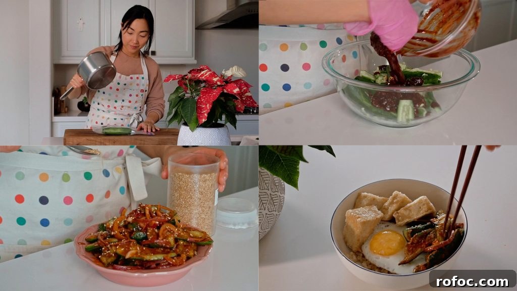 Spicy Korean Cucumber Salad Recipe (Oi Muchim) 3 cooking course snapshot