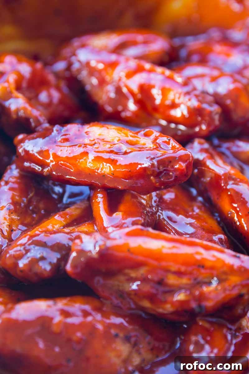 spicy smoked Korean chicken wings