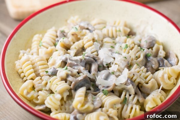 Creamy Mushroom Pasta Recipe: Rich, Velvety Weeknight Dinner 4 Cream of Mushroom Pasta