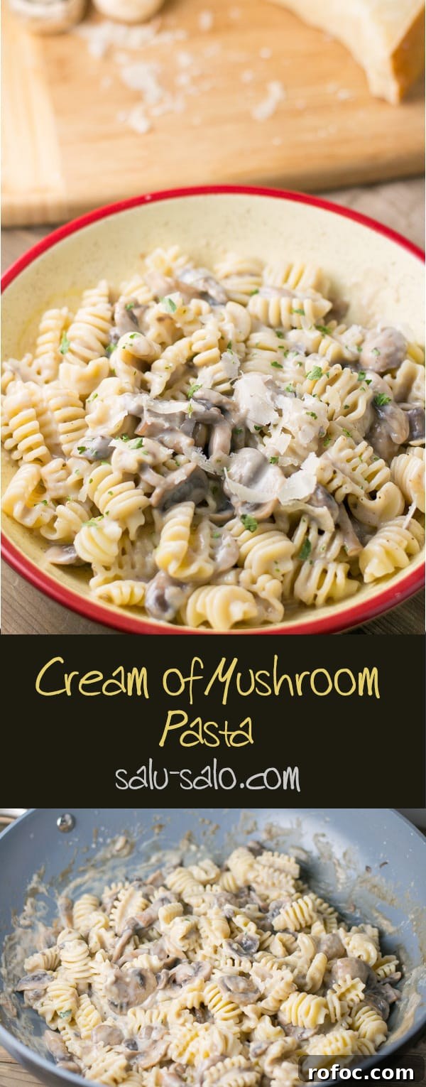Creamy Mushroom Pasta Recipe: Rich, Velvety Weeknight Dinner 6 Cream of Mushroom Pasta