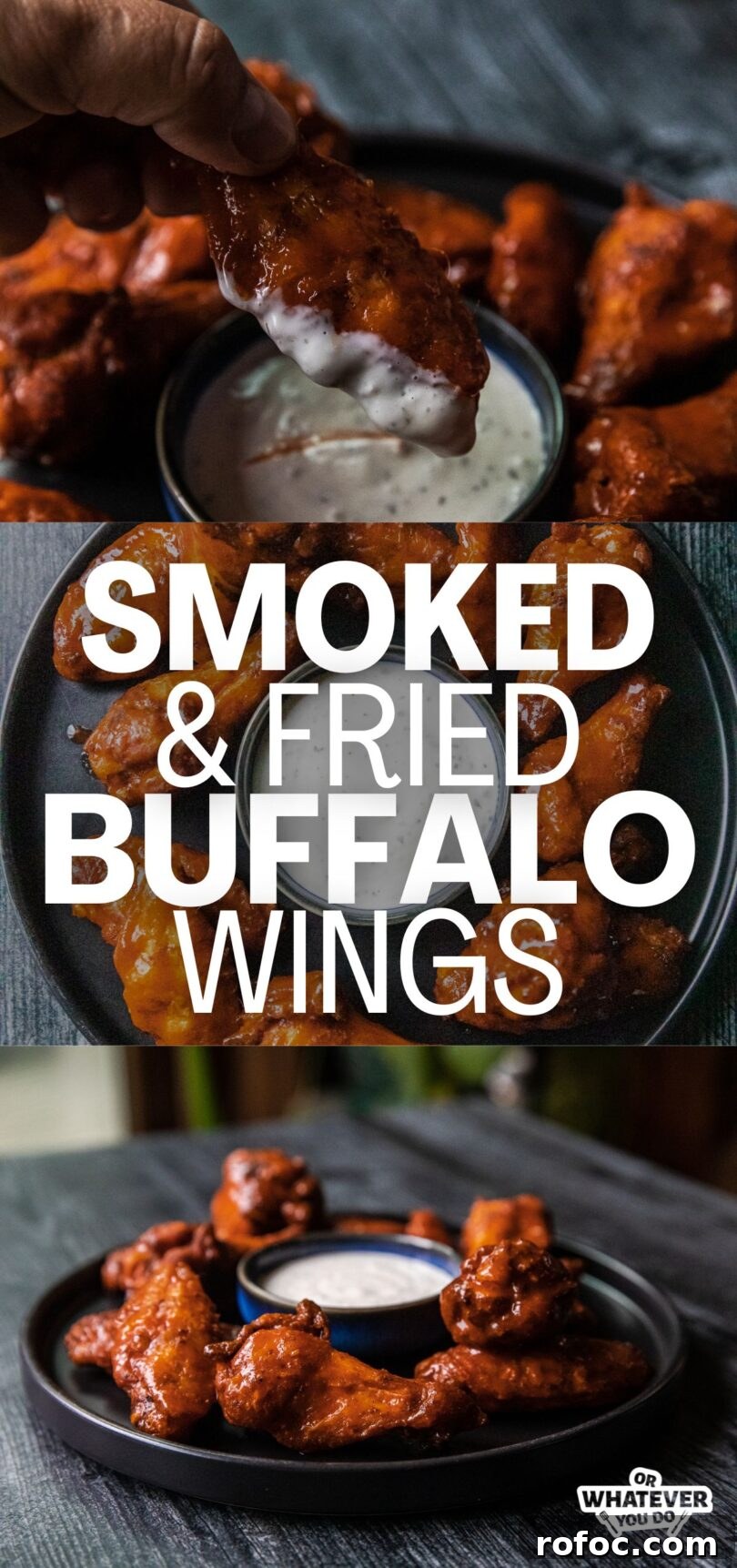 Crispy Smoked Buffalo Wings: Breaded and Double-Fried Recipe 7 Smoked and Fried Buffalo Wings