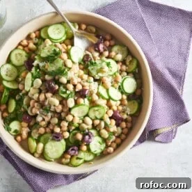 Chickpea and Fava Bean Salad