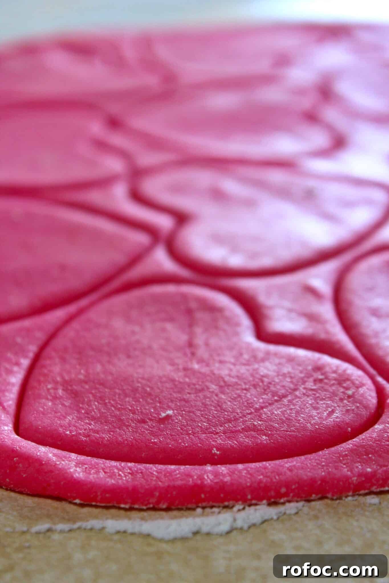 Valentine’s Day Sugar Cookie Recipe: Soft Heart Cookies Tutorial 9 Easy Valentine's Day Sugar Cookies featured by top US cookie blog, Practically Homemade