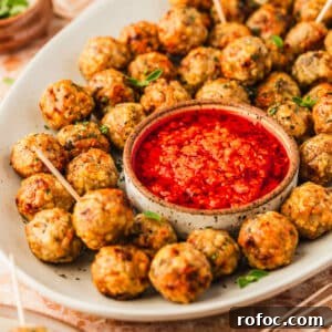Crispy Air Fryer Chicken Meatballs Recipe 11 img 63337 10