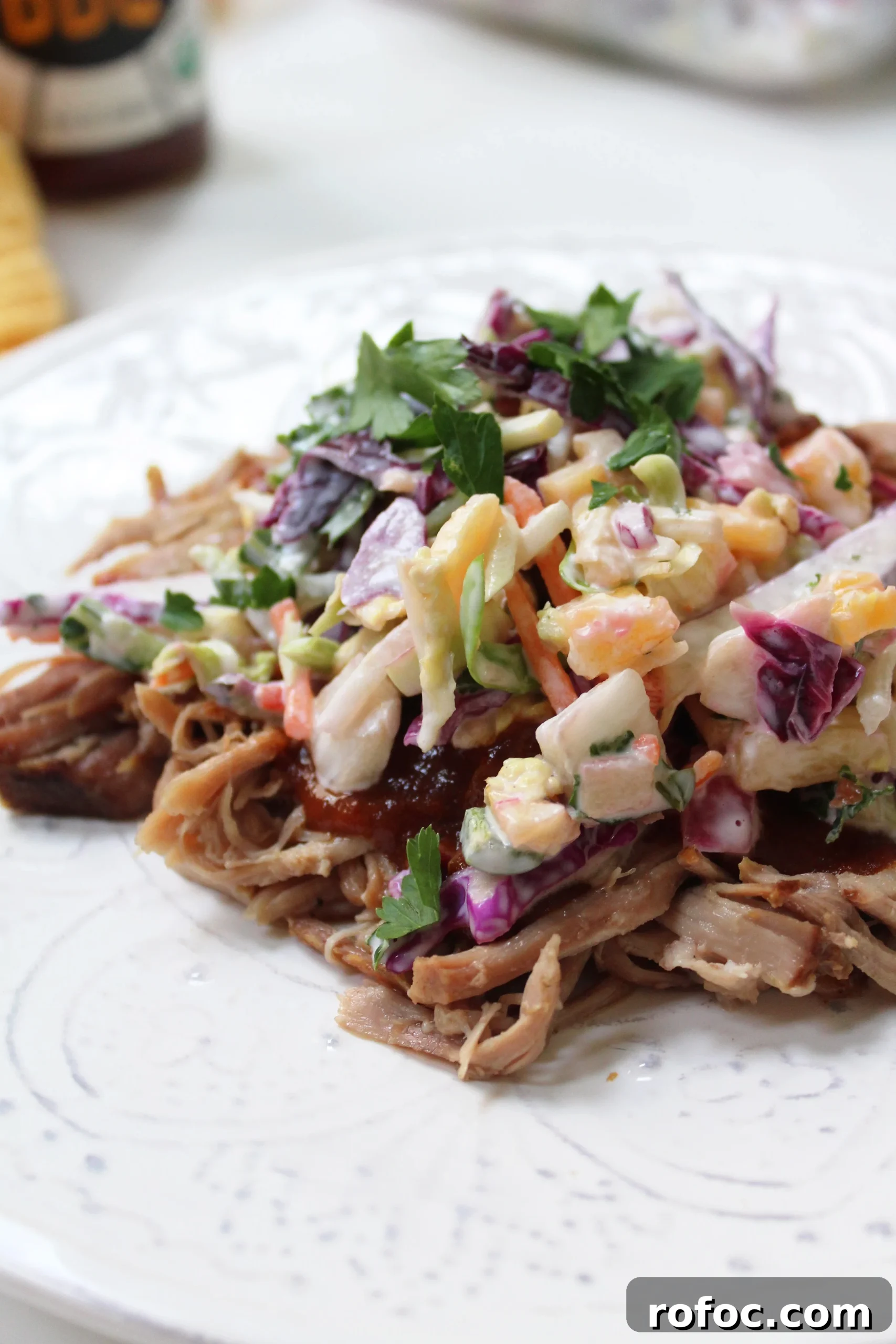 Pulled Pork with Pineapple Slaw Pulled Pork with Pineapple Slaw