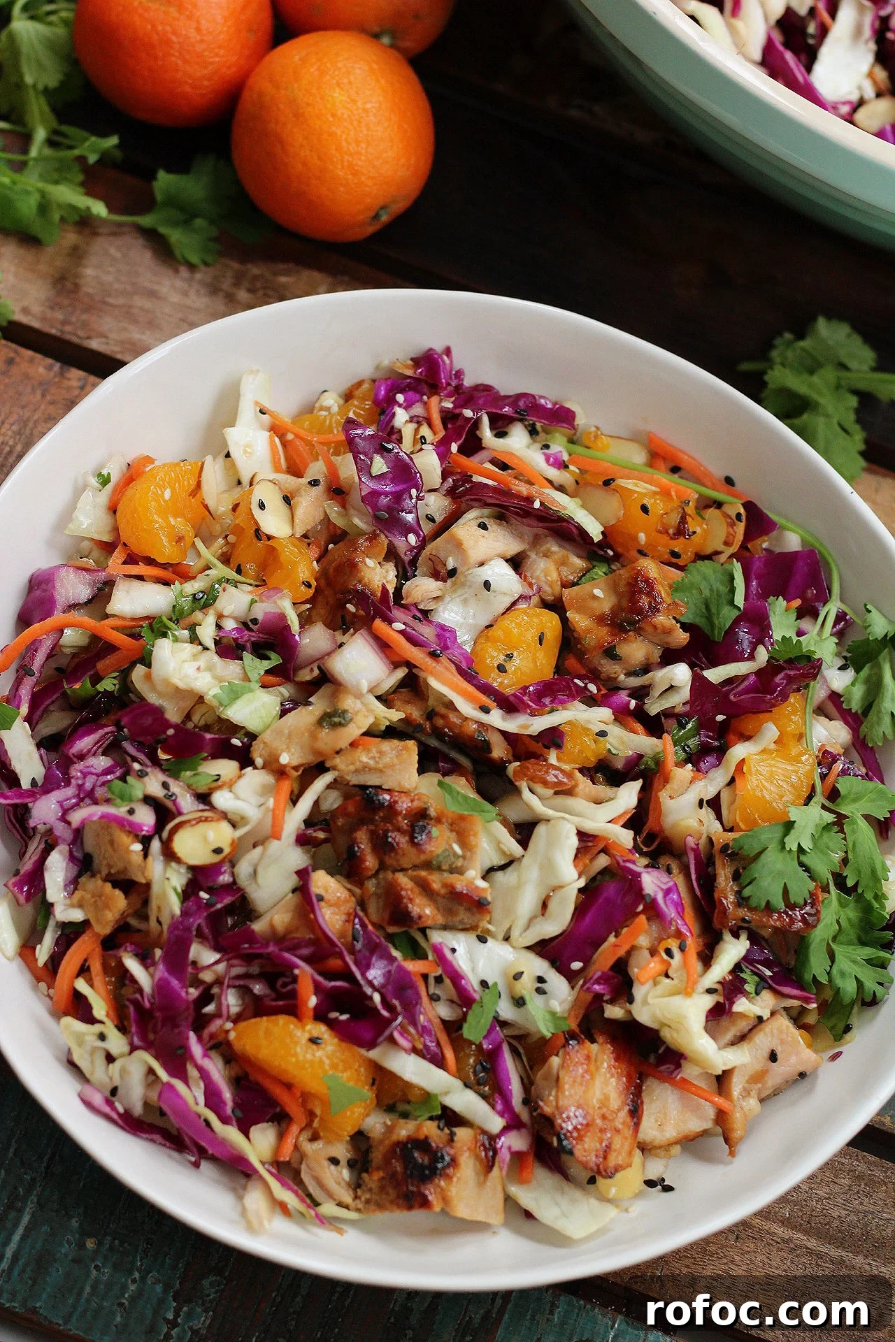Sesame Chicken Chopped Salad Sesame Chicken Chopped Salad
