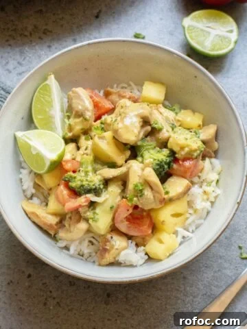 Thai Pineapple Chicken Curry