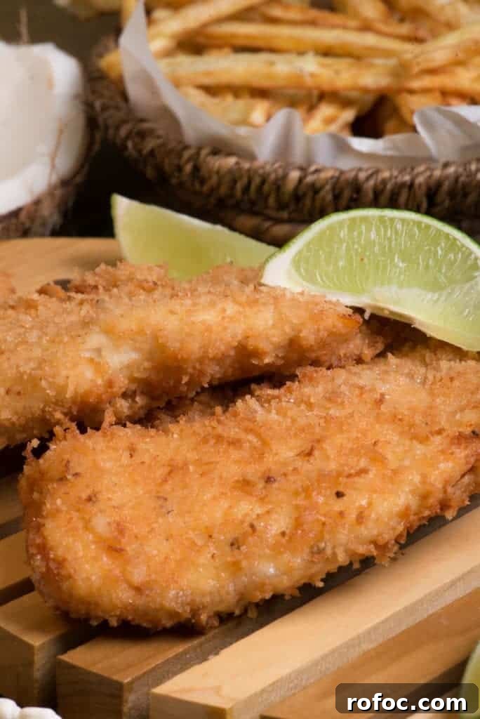 Nauruan Coconut-Crusted Fish Recipe with Tropical Flavors 2 Nauru coconut crusted fish