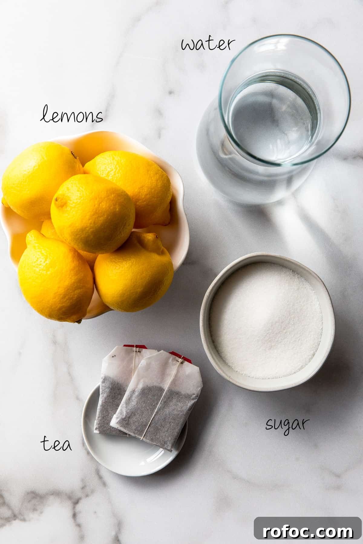 Classic Arnold Palmer Recipe + 3 Refreshing Spiked Variations 3 ingredients like lemons, water, sugar and tea bags