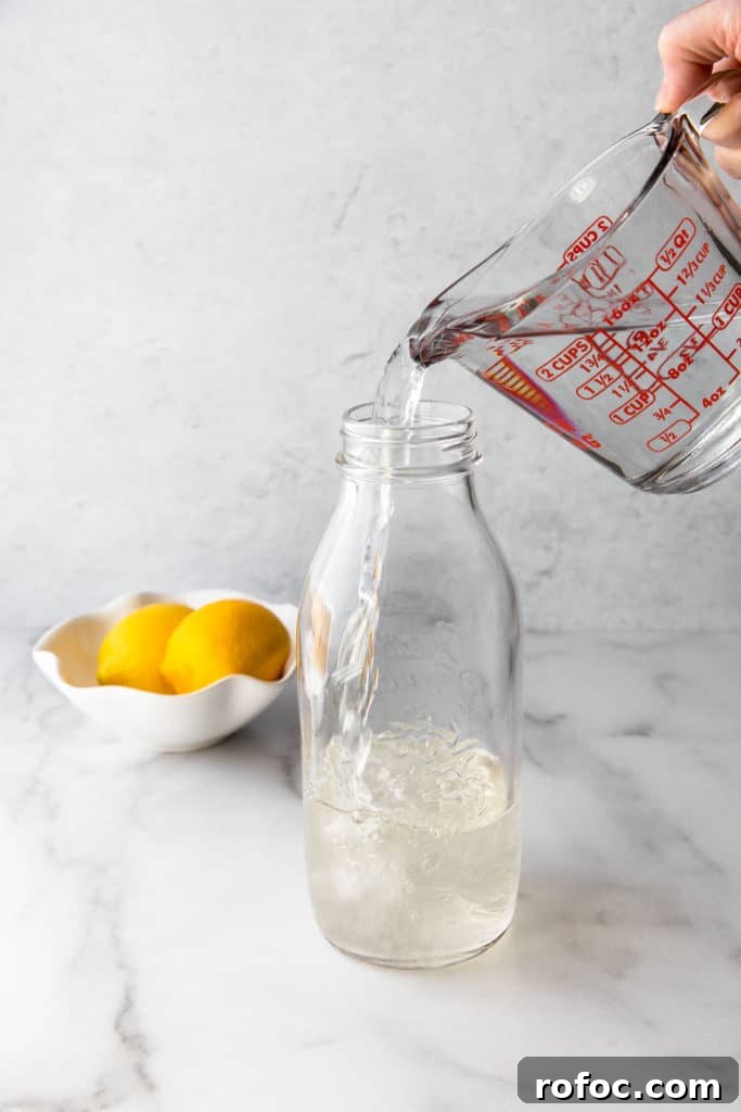 Classic Arnold Palmer Recipe + 3 Refreshing Spiked Variations 9 simple sugar in a glass jar